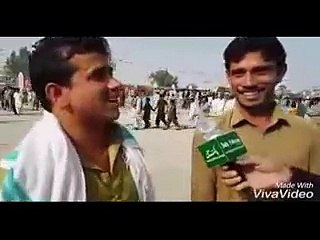 Reporter k sawal par larky ka hiran kun jawab