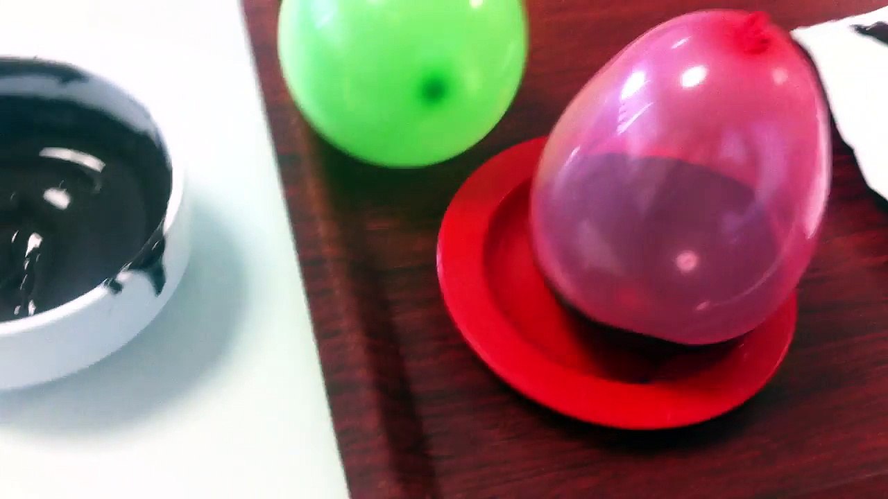 balonlu çikolata kasesi nasıl yapılır