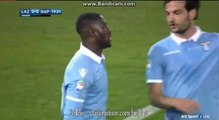 A neat pass is well received by Sergej Milinkovic Savic - Lazio 0-0 Napoli 09.04.2017
