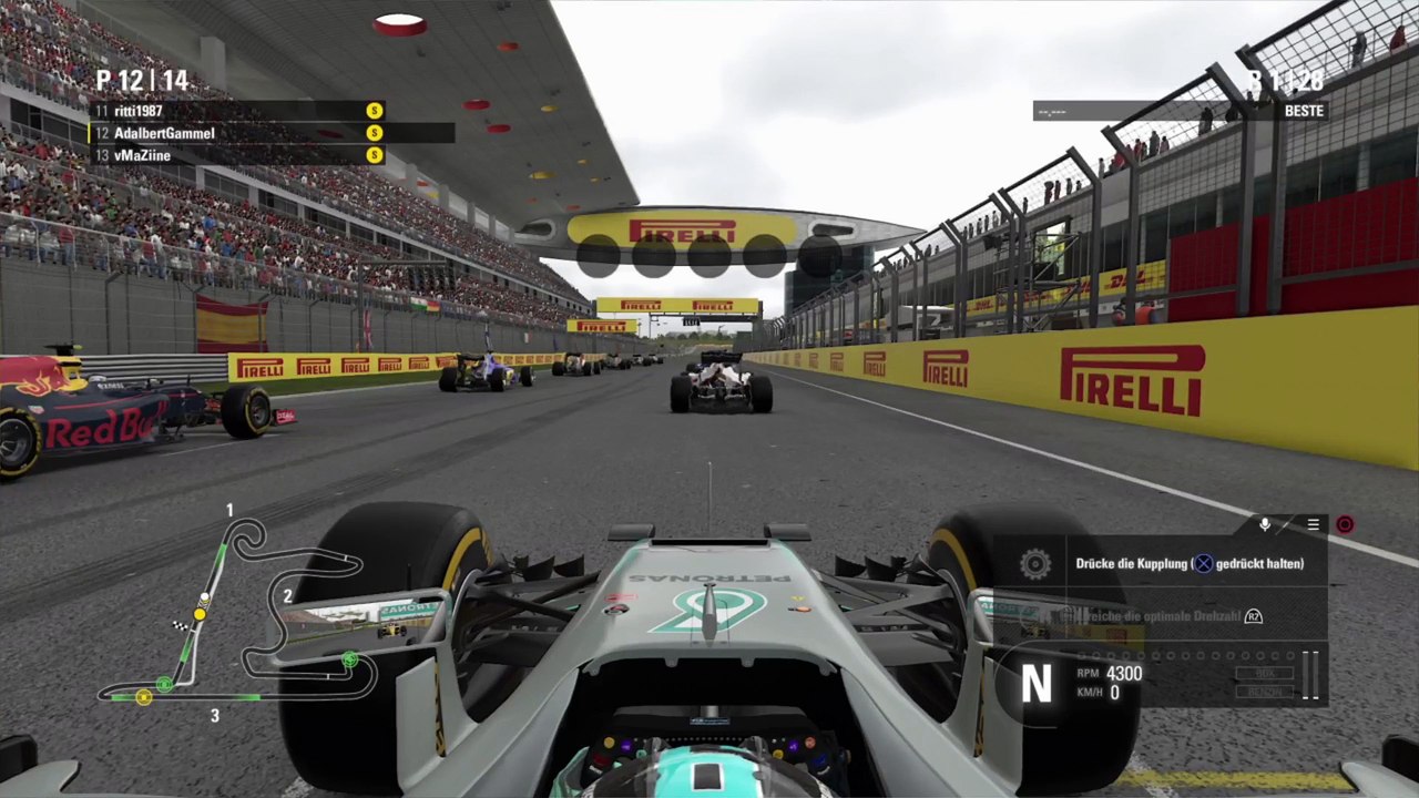 F1 2016 China Saison 2
