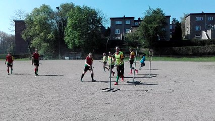 Bruxelles: découvrez l'entraînement de l'équipe de quidditch des "Brussels Gwaffles"