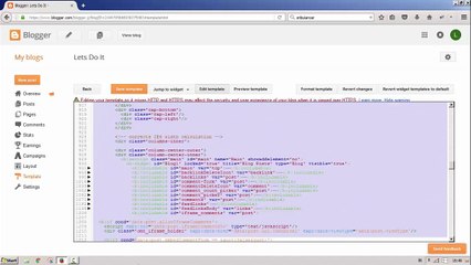 Create Responsive Blogger Template from Scratch (Part 1) - YouTube