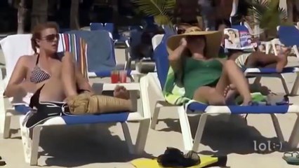 En Komik Plaj Kazaları gülmekten kendinizi alamayacaksınız