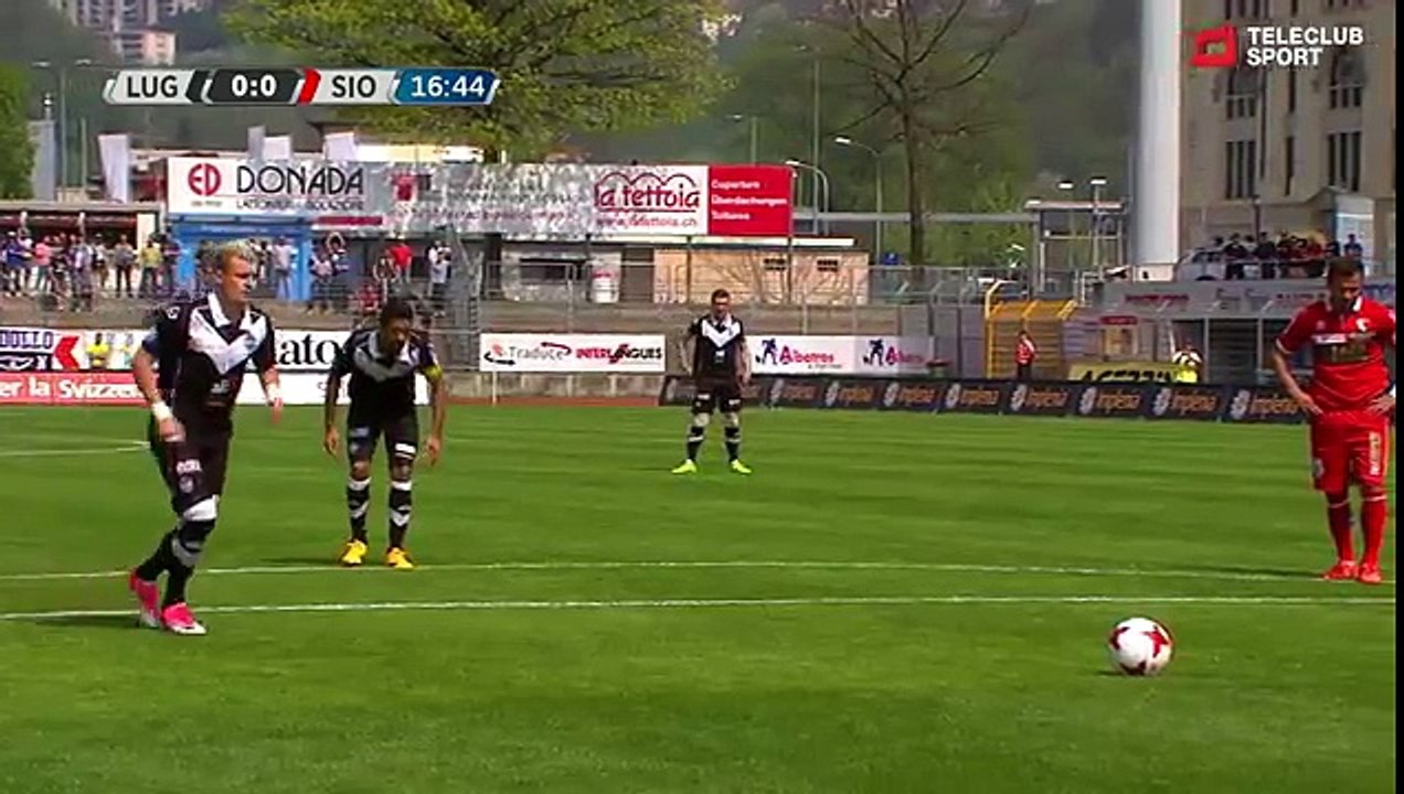FC Lugano 4:2 FC Sion (Swiss Super League 9.April 2017)