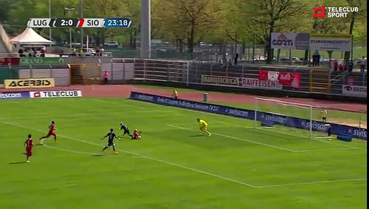 FC Lugano 3:0 FC Sion (Swiss Super League 9.April 2017)