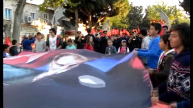 Izmir Atatürk'ün Foça'yı Ziyaretinin 83'üncü Yıldönümü Unutulmadı