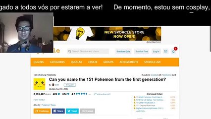 Desafio 151 Pokemons em 12 Minutos
