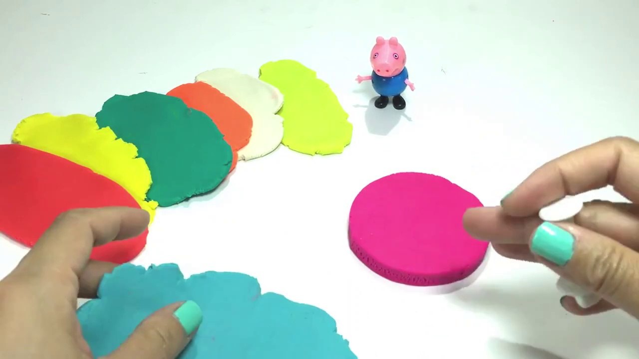 Play doh Ice cream toys! - 78965oh along Peppa pig heart
