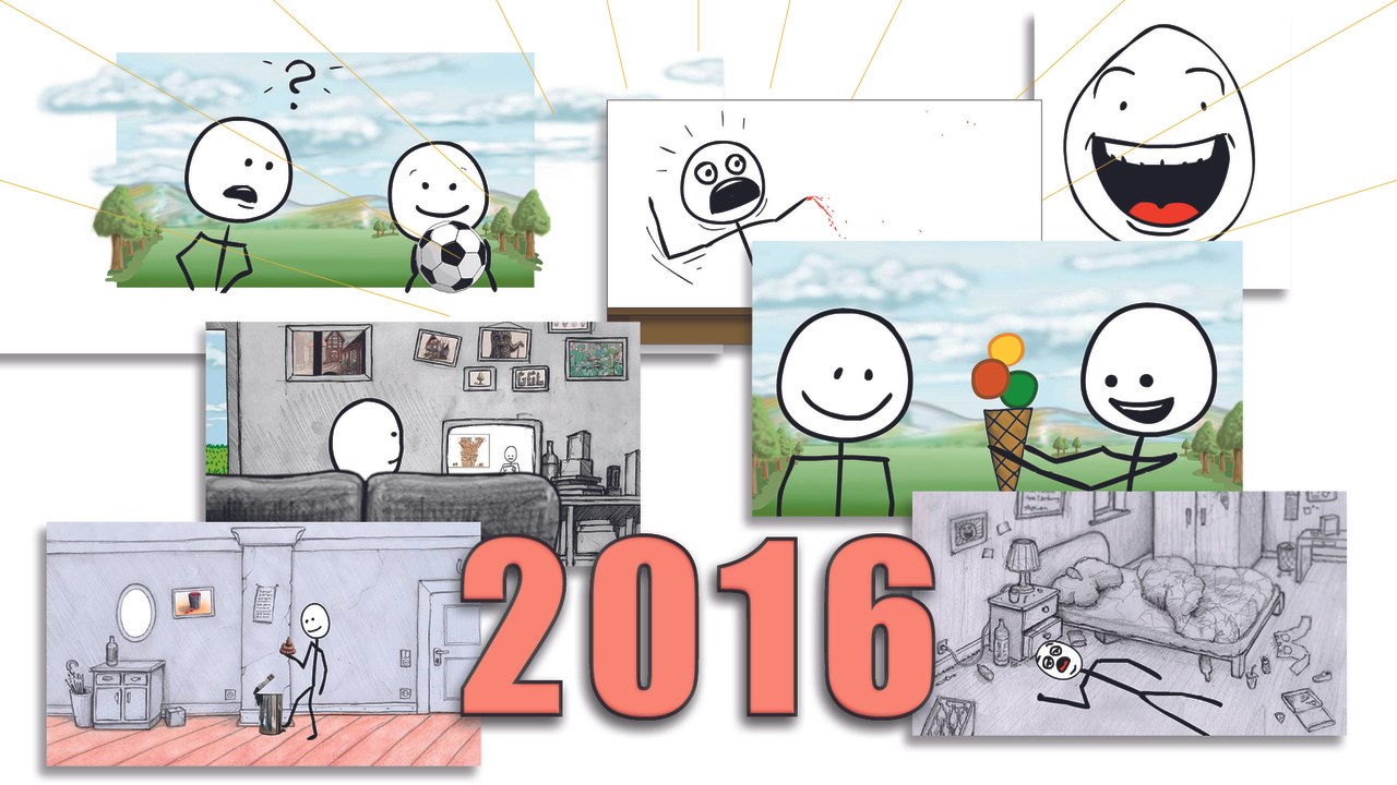 Video compilation 2016 animation