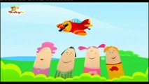 BABYTV QUIEN ES, QUE ES (Familia Dedo) Poli el Avión (Español de España)