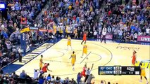 Russell Westbrook 3pt shot Game-Winner - Thunder vs Nuggets - April 9, 2017 - 2016-17 NBA Season