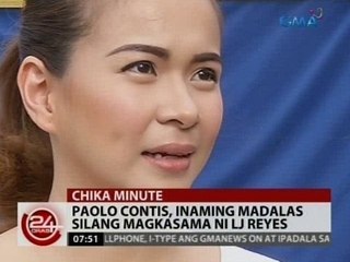 24Oras: Paolo Contis, inaming madalas silang magkasama ni LJ Reyes
