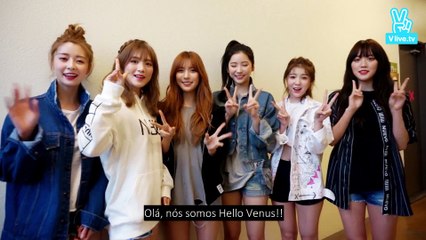[PT BR] V app 헬로비너스 (HELLOVENUS) - 판타지오뮤직 V 채널 오픈! 062016