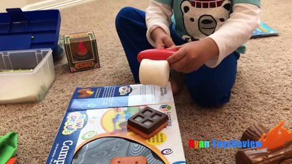 Pretend Play Food Toy Camping & Fishing! Fun A