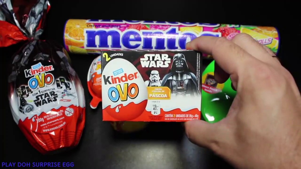 Giant Kinder Ovo Gigante Star Wars  candy M&Msdfrr etr