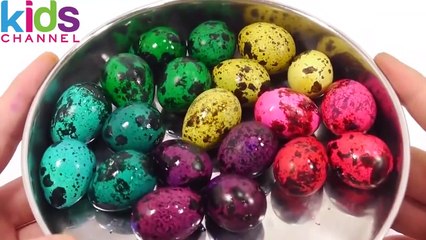 Kidschanel - DIY How To Make 'Real Birds Egg Colors Ball' Dyeing Colors Original Vi