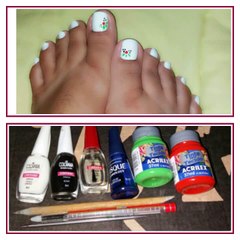 Esmaltando As Unhas Sozinha!!