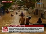 24Oras: Mga sinalanta ng bagyong Lando sa Nueva Ecija, Quirino at Pangasinan, hinatiran ng tulong