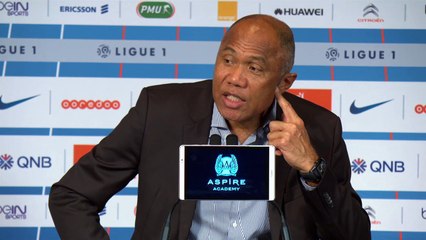 La réaction d'Antoine Kombouaré après Paris SG - EA Guingamp (4-0)
