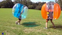 X-Shot GIANT Bubble Ball Kids Park Playtime Fun Run & Smash Roll & Crash With