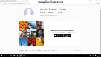 İnstagram 30dk Da 28k Takipci Hilesi 2017