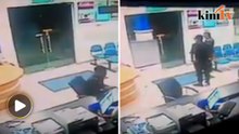 Cops spooked by glass door opening 'on its own'