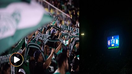 Video: 'Gaji dah besar, main macam hawau' chant ultras Melaka untuk pemain