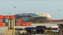 Sewol-ho ferry to be secured at current location due to structural concerns