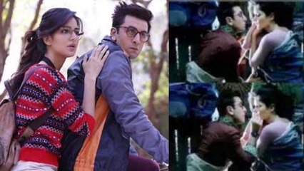Katrina Kaif Ranbir Kapoor KISS SCENE In Jagga Jasoos