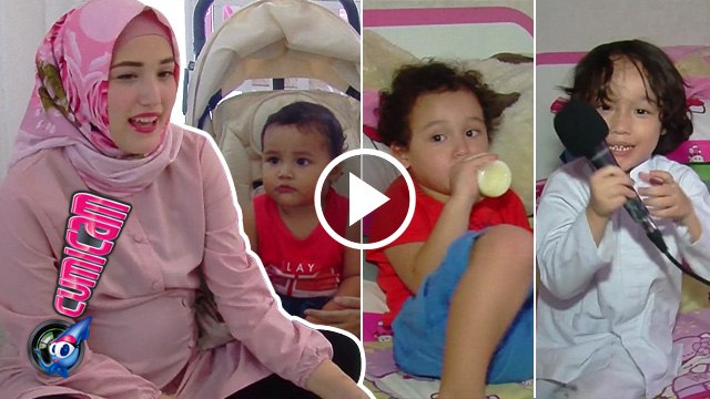 Luar Biasa Telaten Adel Urusi Tiga Putra Kecilnya - Cumicam 10 April 2017