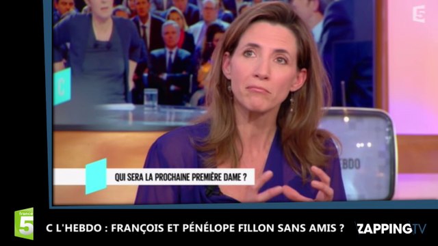 C l'hebdo - François et Pénélope Fillon : Les révélations sur leur quotidien, Ils ont très peu d'amis (Vidéo)