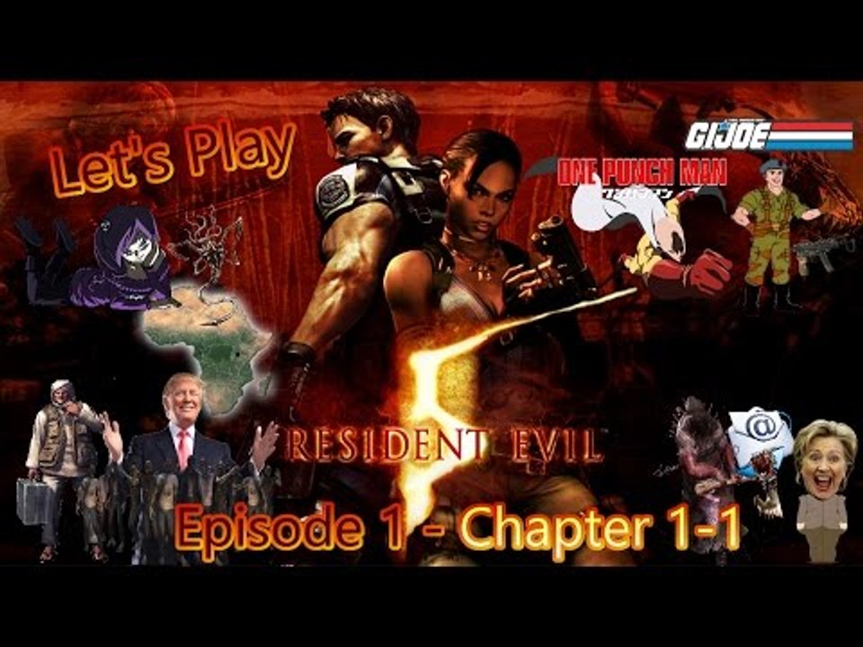 Let's Play Resident Evil 5 HD - Episode 1 - Chapter 1-1