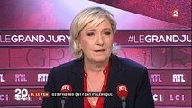 Marine Le Pen a-t-elle dérapé hier soir en affirmant que 