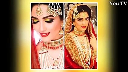 10 Pakistani Unmarried Actresses Stunned in Bridal Looks