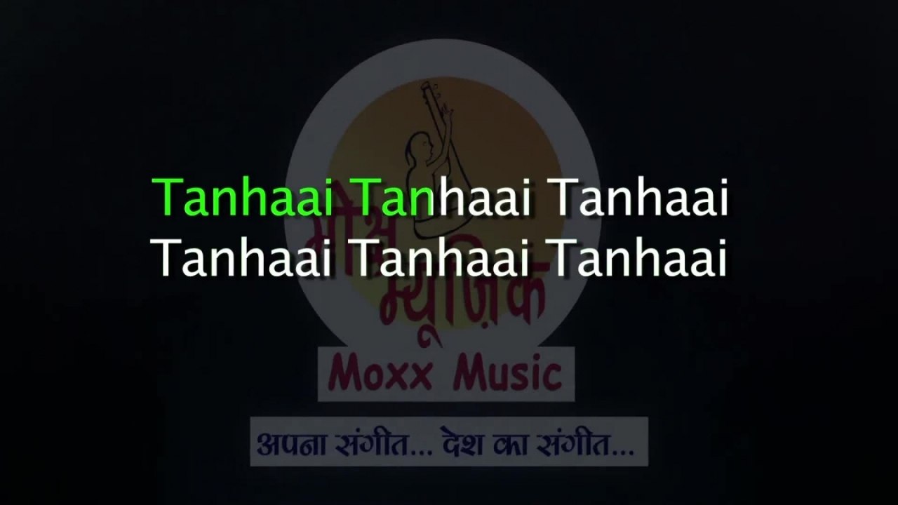 Raj Mahajan - Tanhaai Lyrical Karaoke