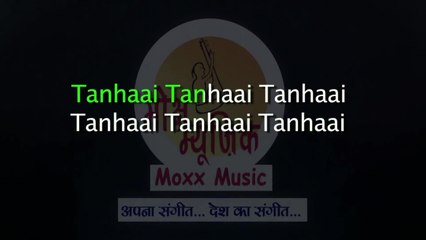 Raj Mahajan - Tanhaai Lyrical Karaoke