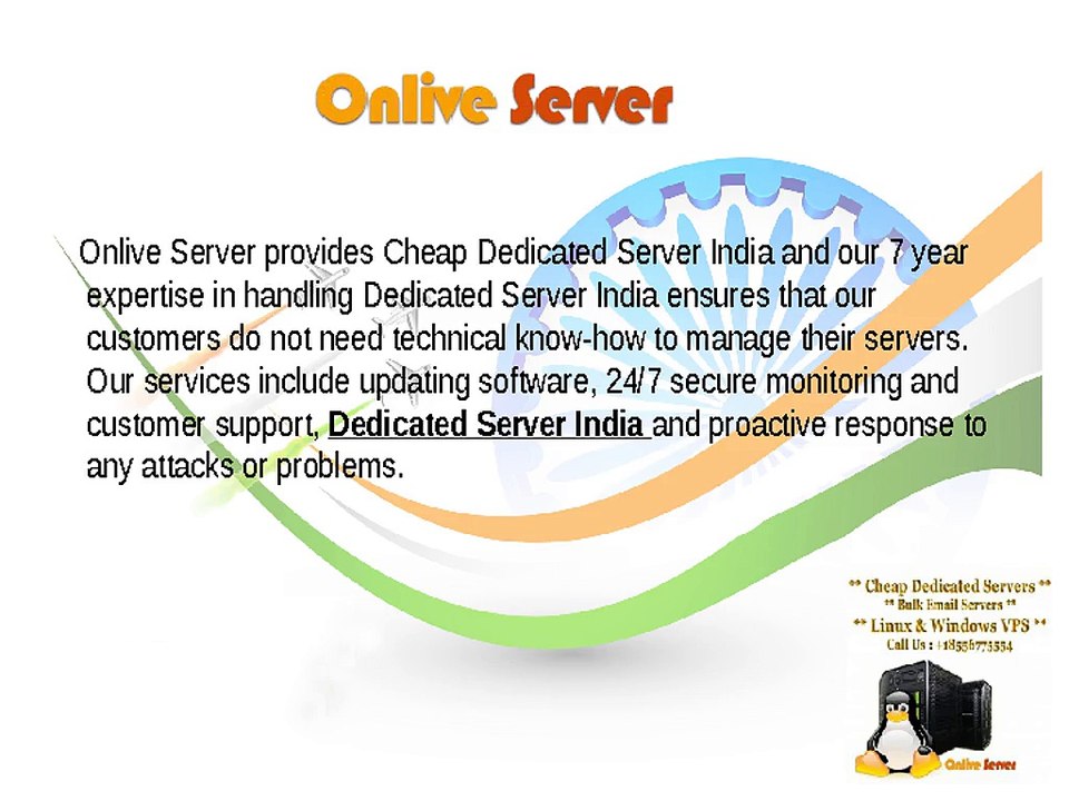 Cheap Dedicated Server India - Onlive Server Technology LLP