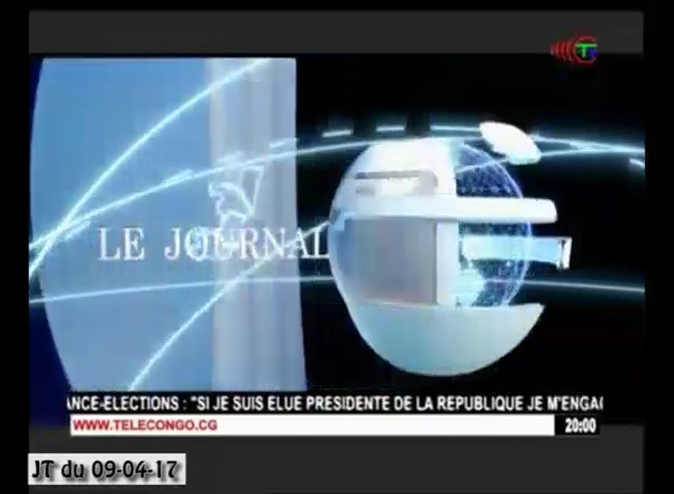 Journal de 20h TVCongo du dimanche 09 avril 2017 -By Congo-Site
