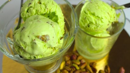 Pista Ice Cream Recipe *COOK WITH FAIZA*