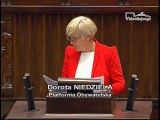 Poseł Dorota Niedziela - Wystąpienie z dnia 06 kwietnia 2017 roku.