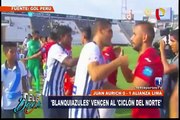 Alianza Lima derrotó 1-0 a Juan Aurich por Torneo de Verano