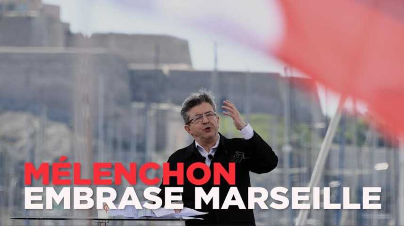 Mélenchon à Marseille : "Je suis le candidat de la paix"