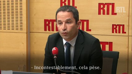 Benoît Hamon : "Il y a un côté poison permanent à organiser les défections"
