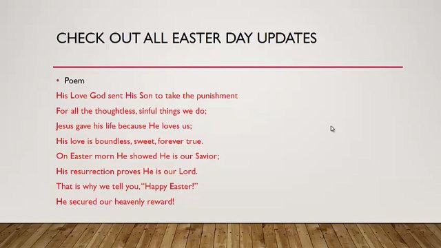 Easter Day 2017 Quotes, Poems, Messages