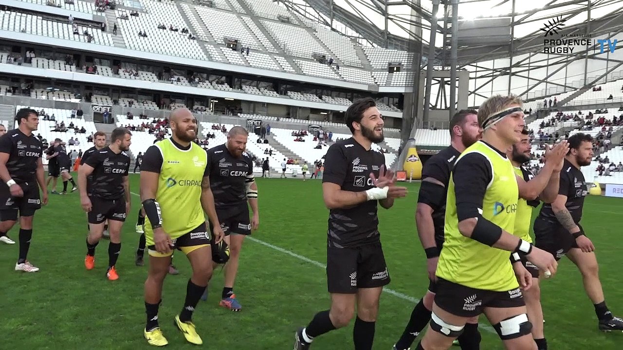 Samuel Roche après Provence Rugby / Tarbes