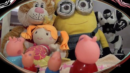 Peppa Pig Learn Colors _ ideo _ Peppa Pig Toys learn about PINK!
