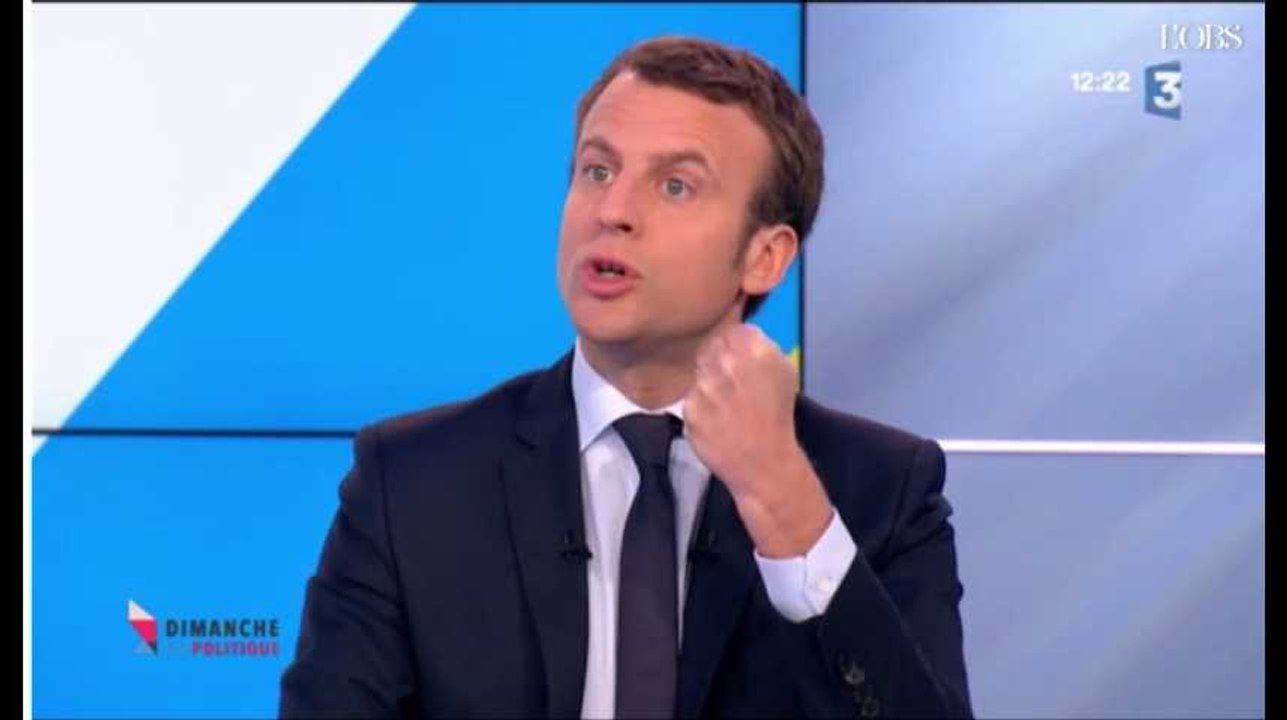 Macron compare Fillon à Balkany