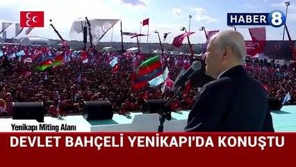 MHP İSTANBUL YENİKAPI MİTİNGİ - HABER8