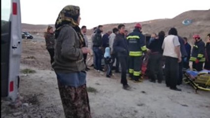 Konya'da Freni Patlayan Kamyonet Takla Attı: 3 Yaralı