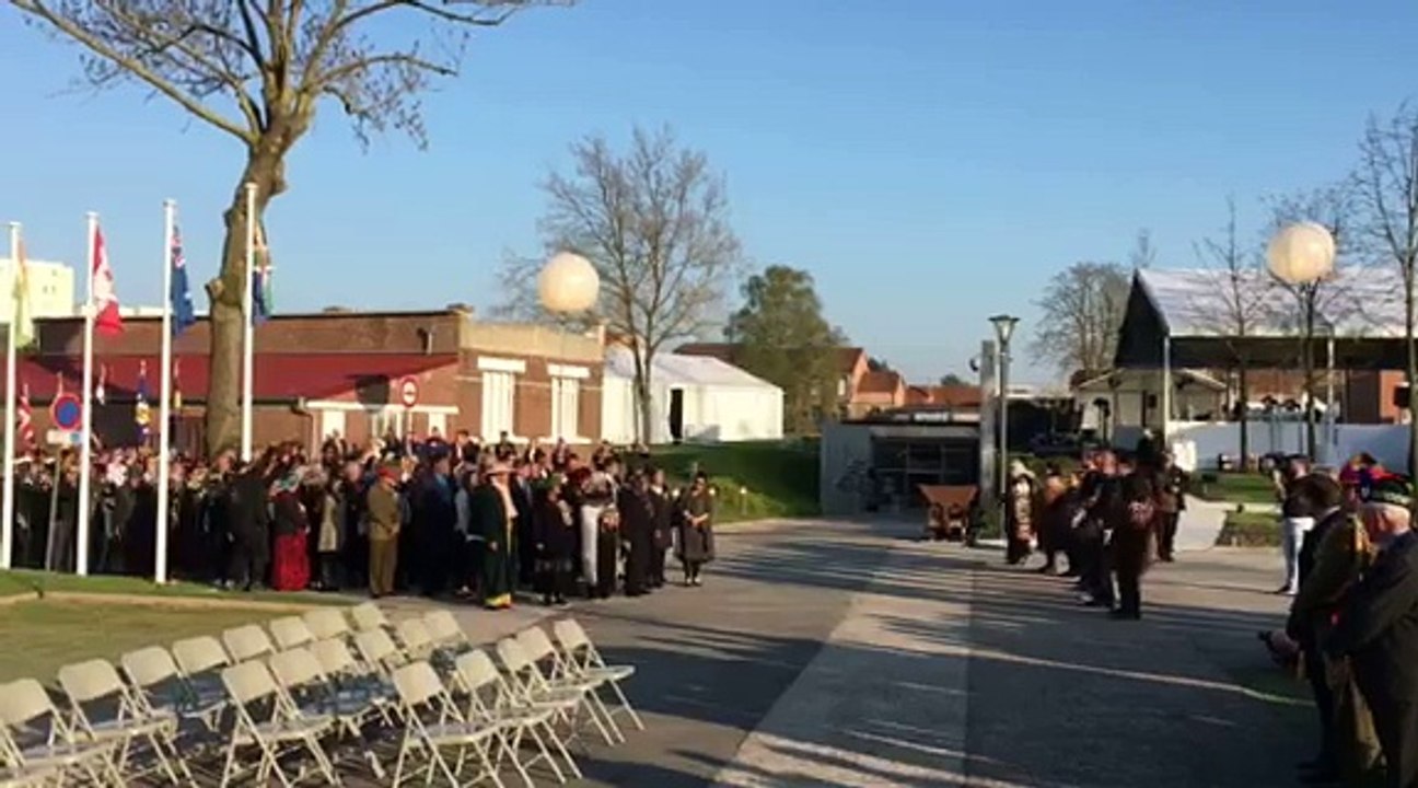 Centenaire de la bataille d'Arras : Cérémonie du lever du jour